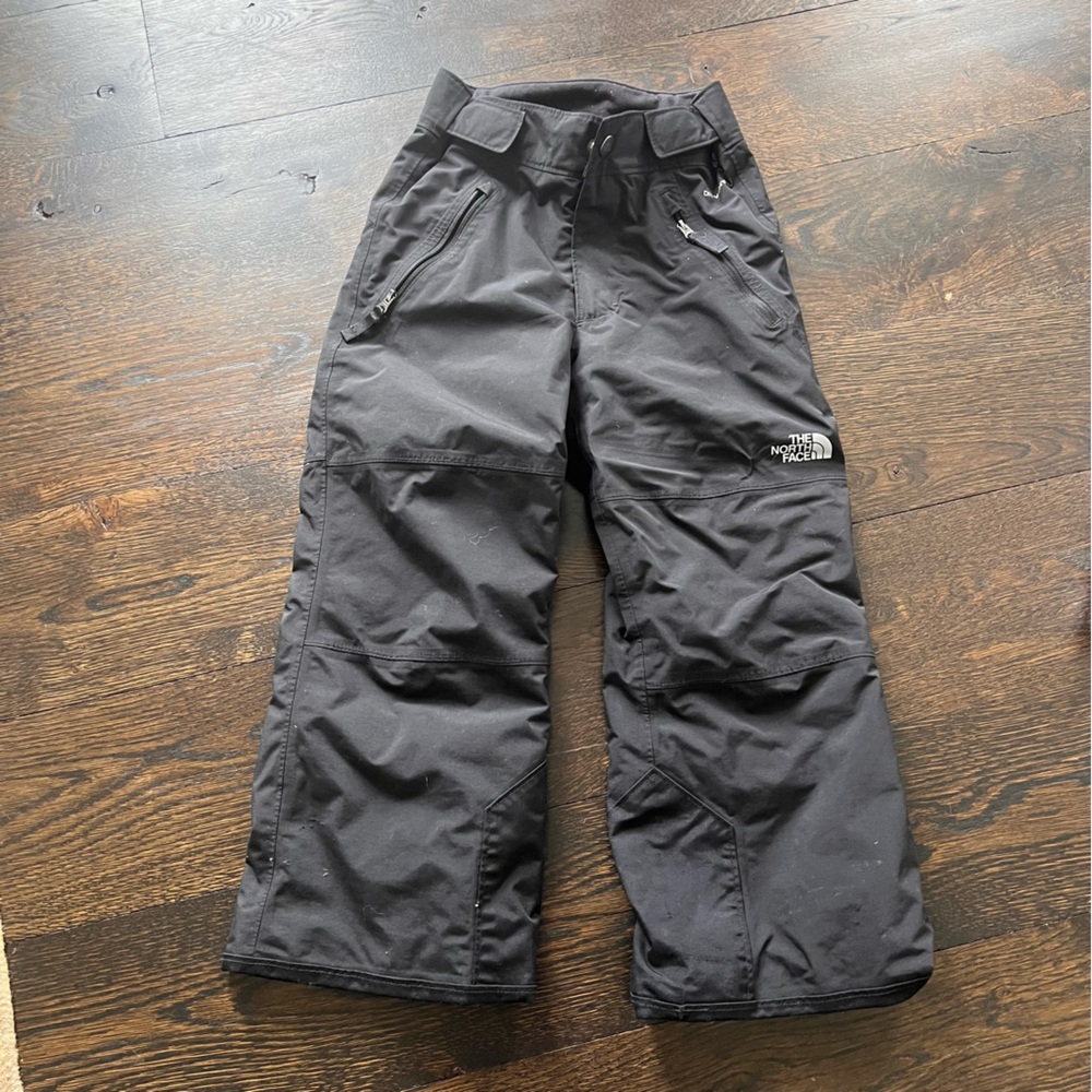 North Face Black snow pants size 6 kids